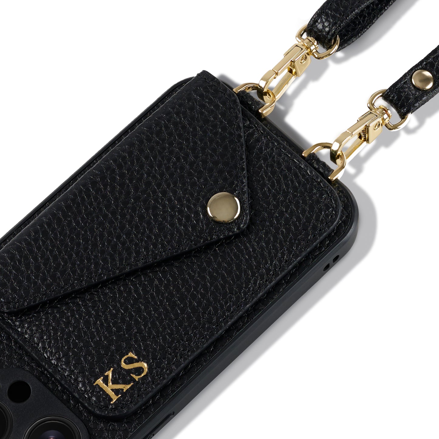Crossbody iPhone 15 Pro Max Leather Case