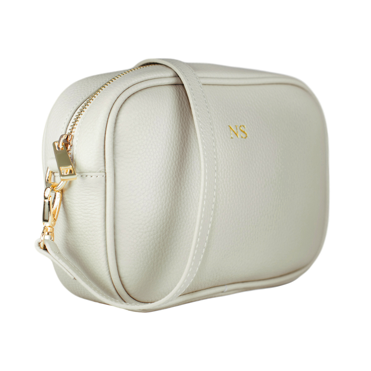 Personalised Stone Cross Body Bag SIENNA OLIVIA UK