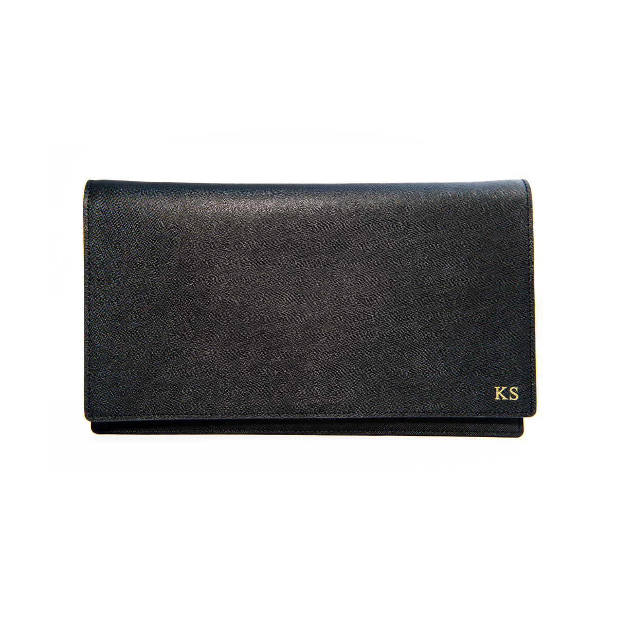 Large black best sale clutch bag uk