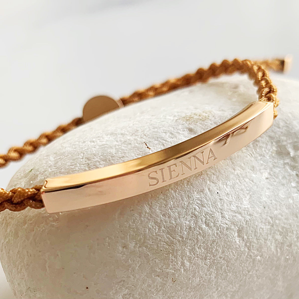 Personalised Gold Bracelet