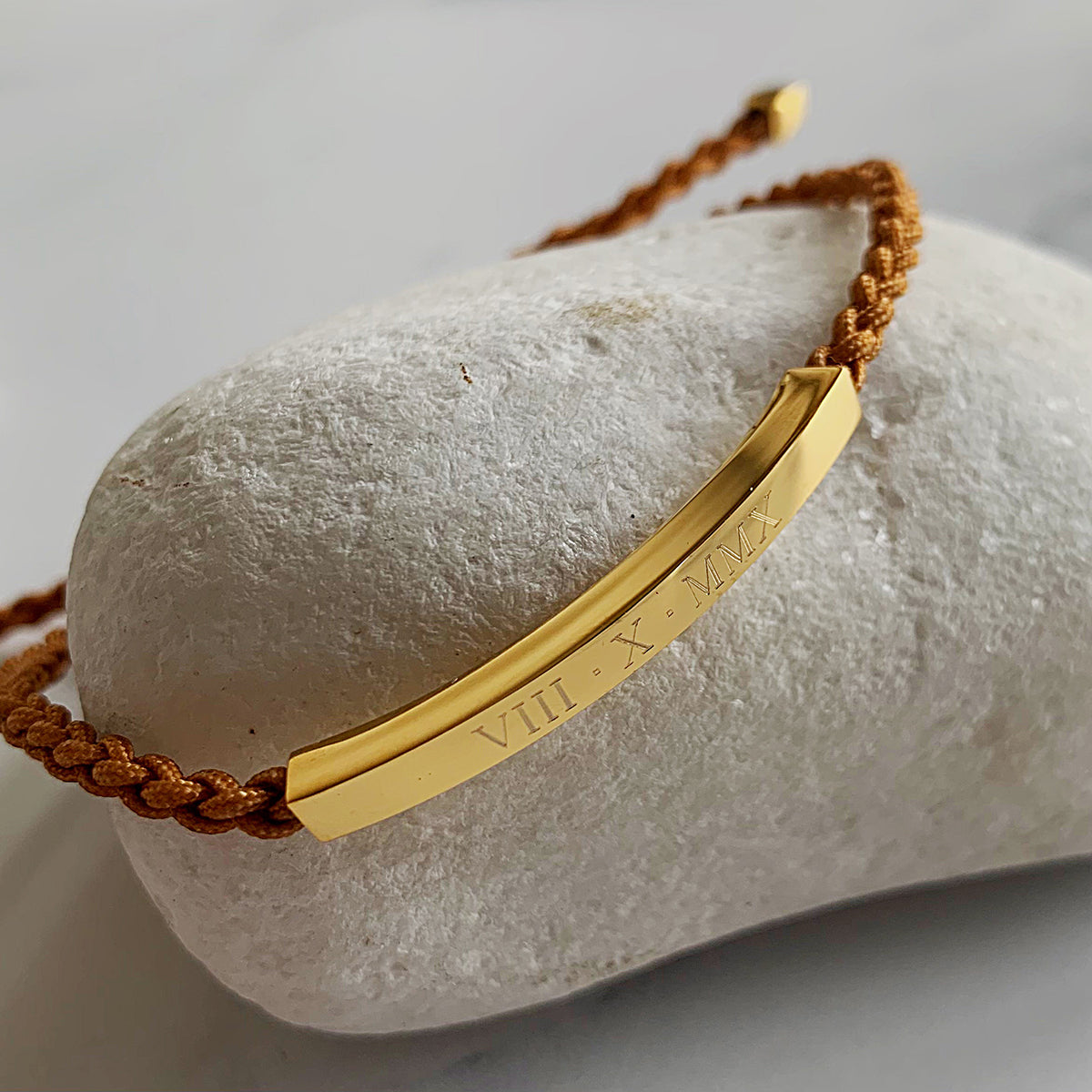 Personalised Gold Bracelet