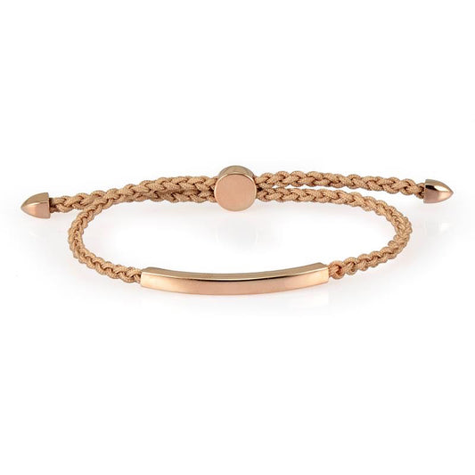 Personalised Rose Gold Bracelet