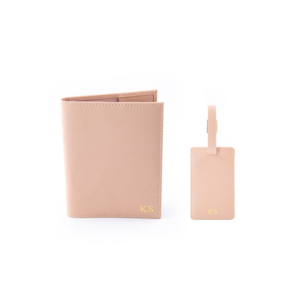 Saffiano Leather Passport Holder