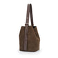 Dark Chocolate Suede Bag