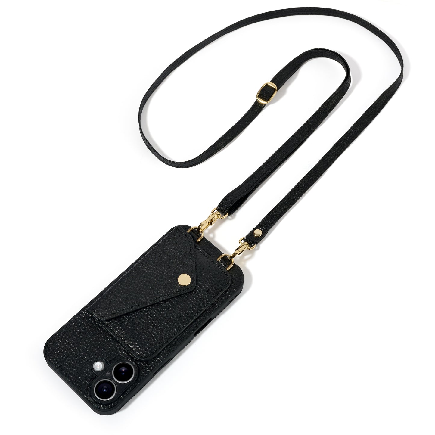 Crossbody iPhone 17 Leather Case