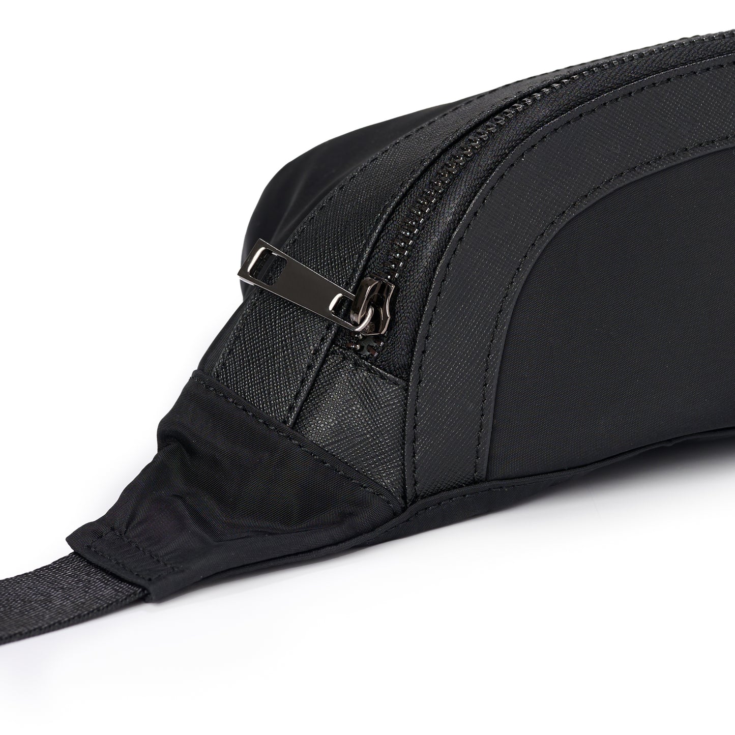 Black Nylon Bumbag