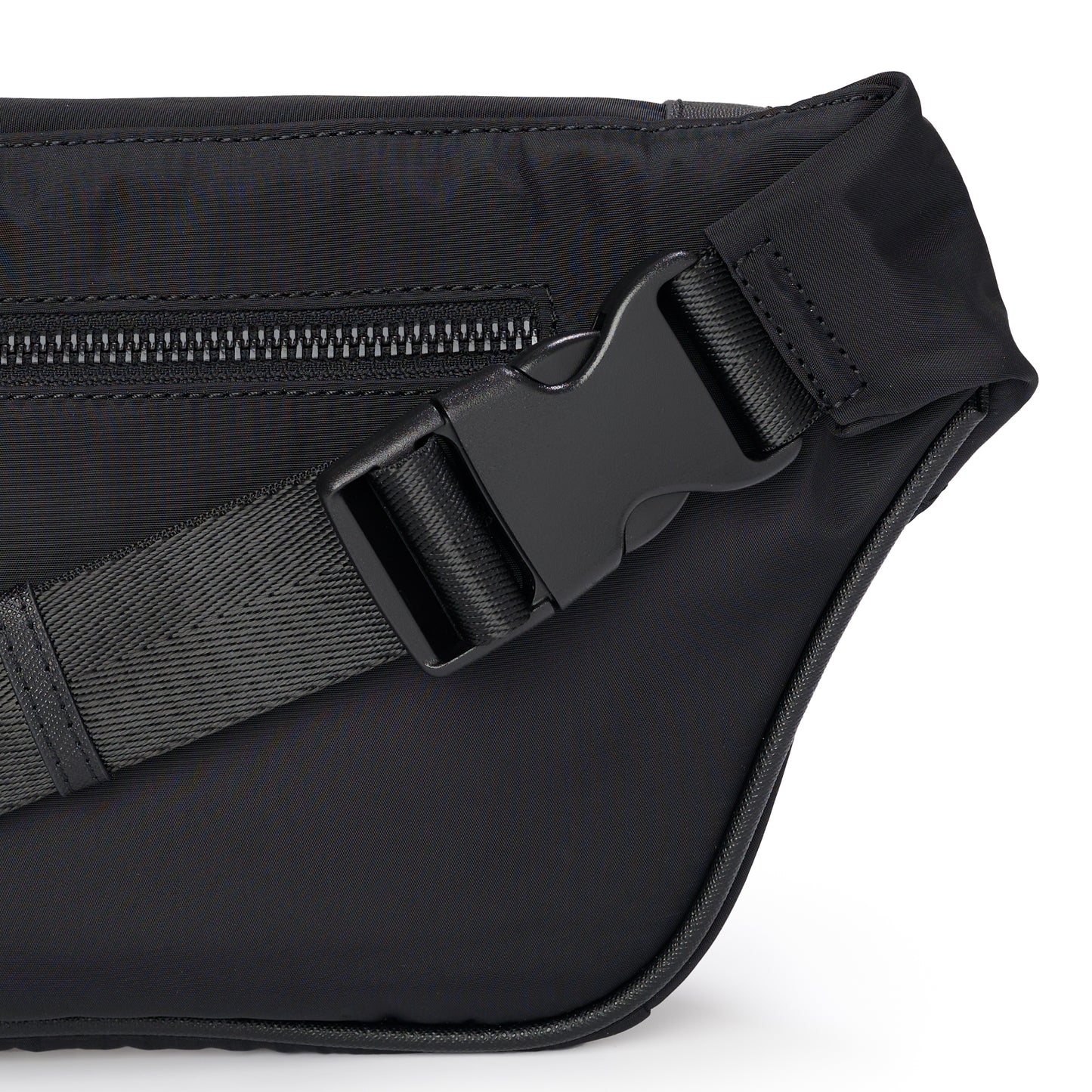 Black Nylon Bumbag