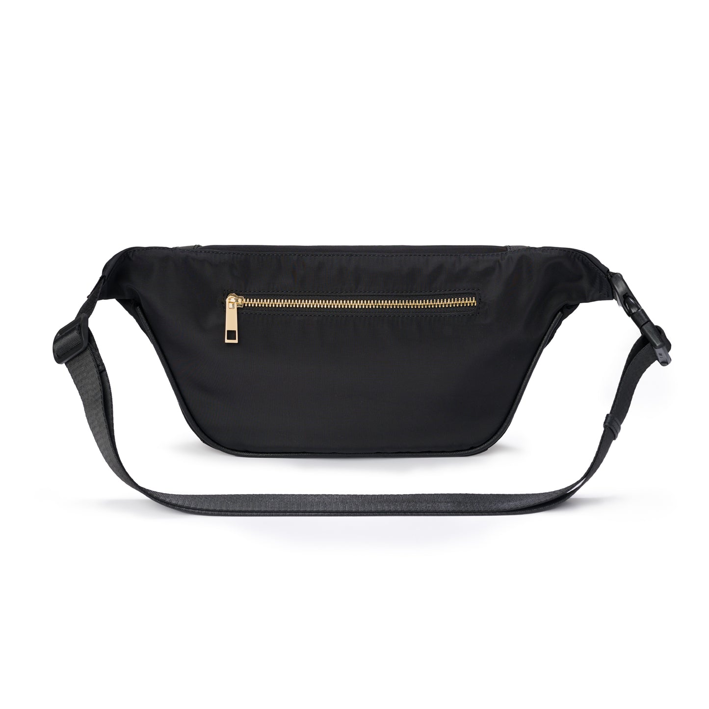 Black & Gold Nylon Bumbag