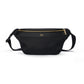 Black & Gold Nylon Bumbag