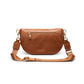 Personalised Brown Leather Bumbag