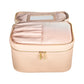 Personalised Nude Saffiano Leather Vanity Case