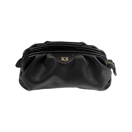 Personalised Black Pouch