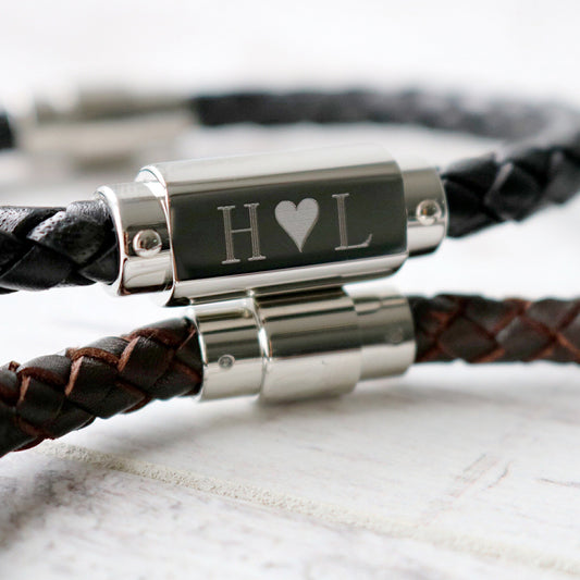 Personalised Boyfriend Men's Bracelet